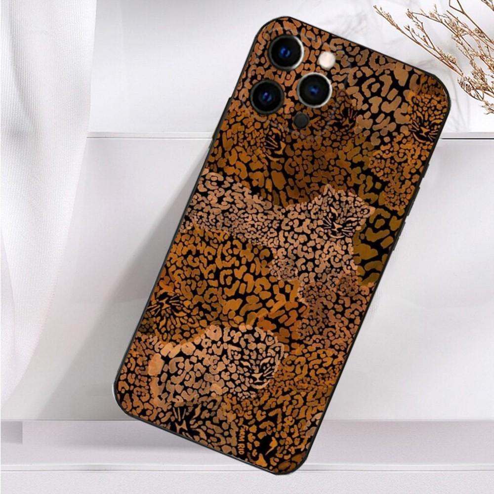 

Panther leopard Phone Case For iPhone 16,15,14,13,12,11 Plus,Pro Max,XS,X,XR,SE,Mini,8,7 Soft Silicone Black Cover iPhone15promax
