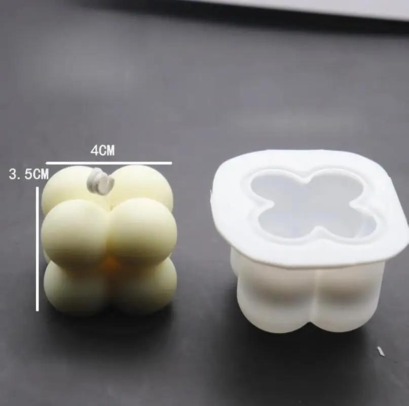 3D Irregular Silicone Candle Mould Aromatherapy DIY Handmade Material Resin Mold Making Supplies