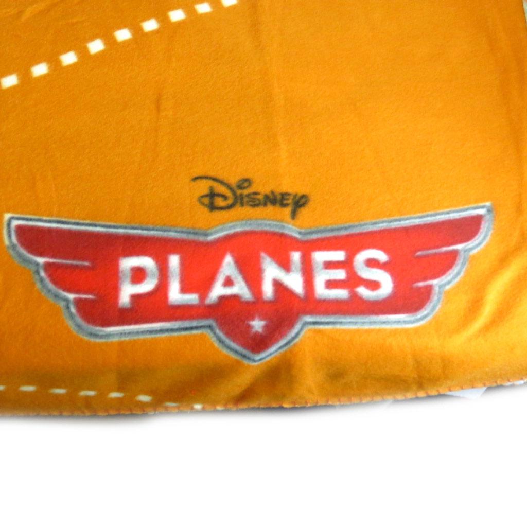 Planes [K8657] - Plaid Polaire 'Planes' bleu orange