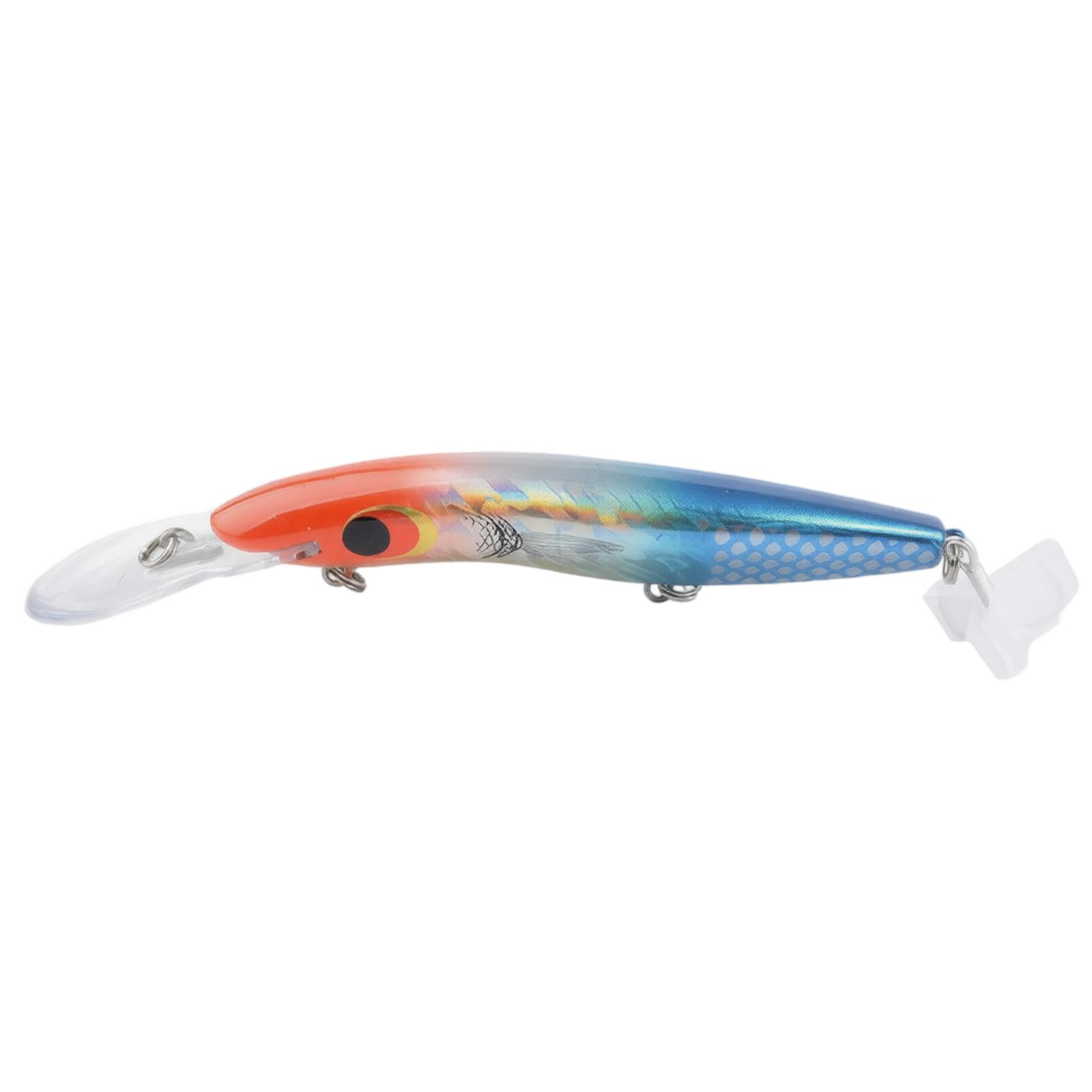 

Hard Bait Floating Fishing Lure for Sea Bass and Predatory Fish with Diving Lip and Realistic Body Design for Freshwater and Saltwater Fishing one size