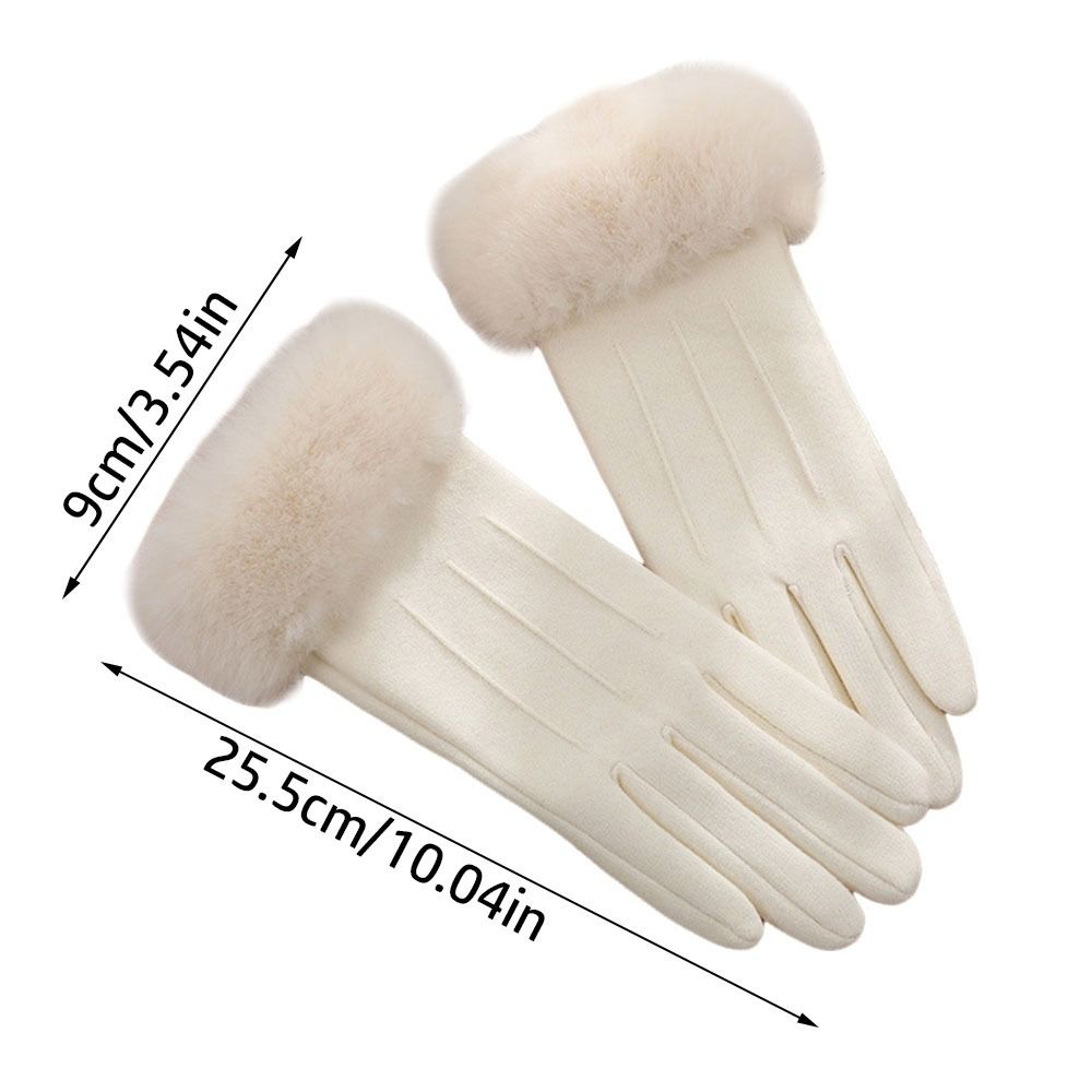 Windproof Touch Screen Gloves Wear-resistant Mittens Vintage Cycling Gloves