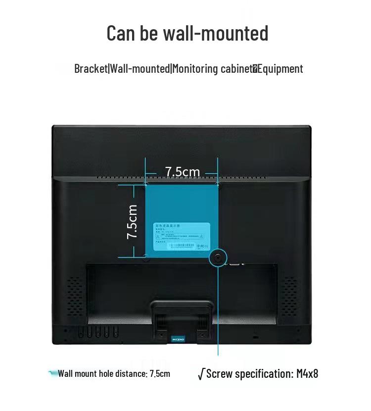 24" HD LCD IPS Monitor with DVI Interface (Available In 19"/22"/27")