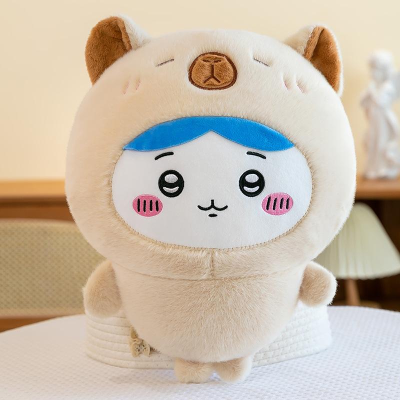 

Transform into a Kapibara doll Jiikawa Hachi Usaki plush toy throw pillow children s birthday gift 25cm/0.17kg