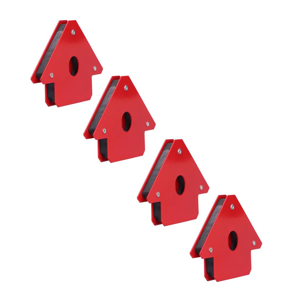 4 Stück 25lb Magnetischer Schweißpositionierer Edelstahl 45 Grad  90 Grad  135 Grad  180 Grad  Mehrwinkel