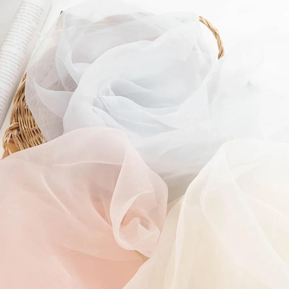 Encrypt DIY Skirt Fabrics 1yard/150cm Gauze Curtains Cloth New Lace Mesh Yarn  for Wedding Dresses