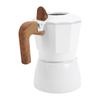 Aluminum Alloy Stovetop Espresso Maker 2 Cup Capacity Italian Greca Coffee Maker  For Mocha Coffee