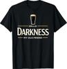 Hallo Dunkelheit, mein alter Freund Irisches Bier St. Patrick's Day T-Shirt