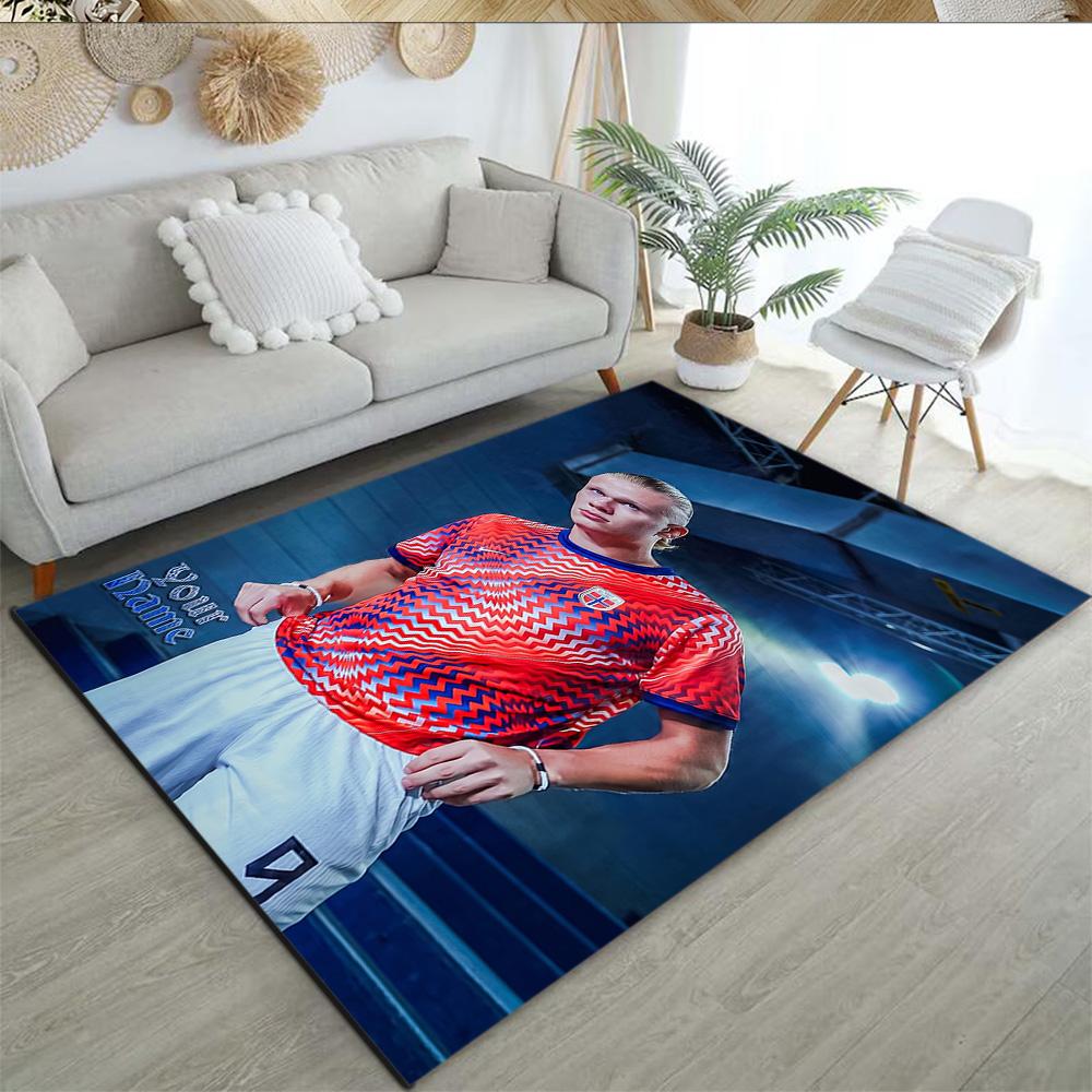 Haaland Customize Your Name Floor Rug Office Rug Perfect For Dining Room Entryway Playrooms Hallway Antislip Carpet Decorate Offices