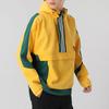 Adidas Color-Block Hooded Windbreaker Jacket Men Jackets Yellow GM4453