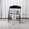 WEZHO Floor-Standing Magazine and Newspaper Display Rack