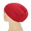 2024 New Soft Elastic Muslim Fashion Hijab Undercaps Women's Headscarf Hat Chemo Hats Hair Care Solid Color Turban Bonnet