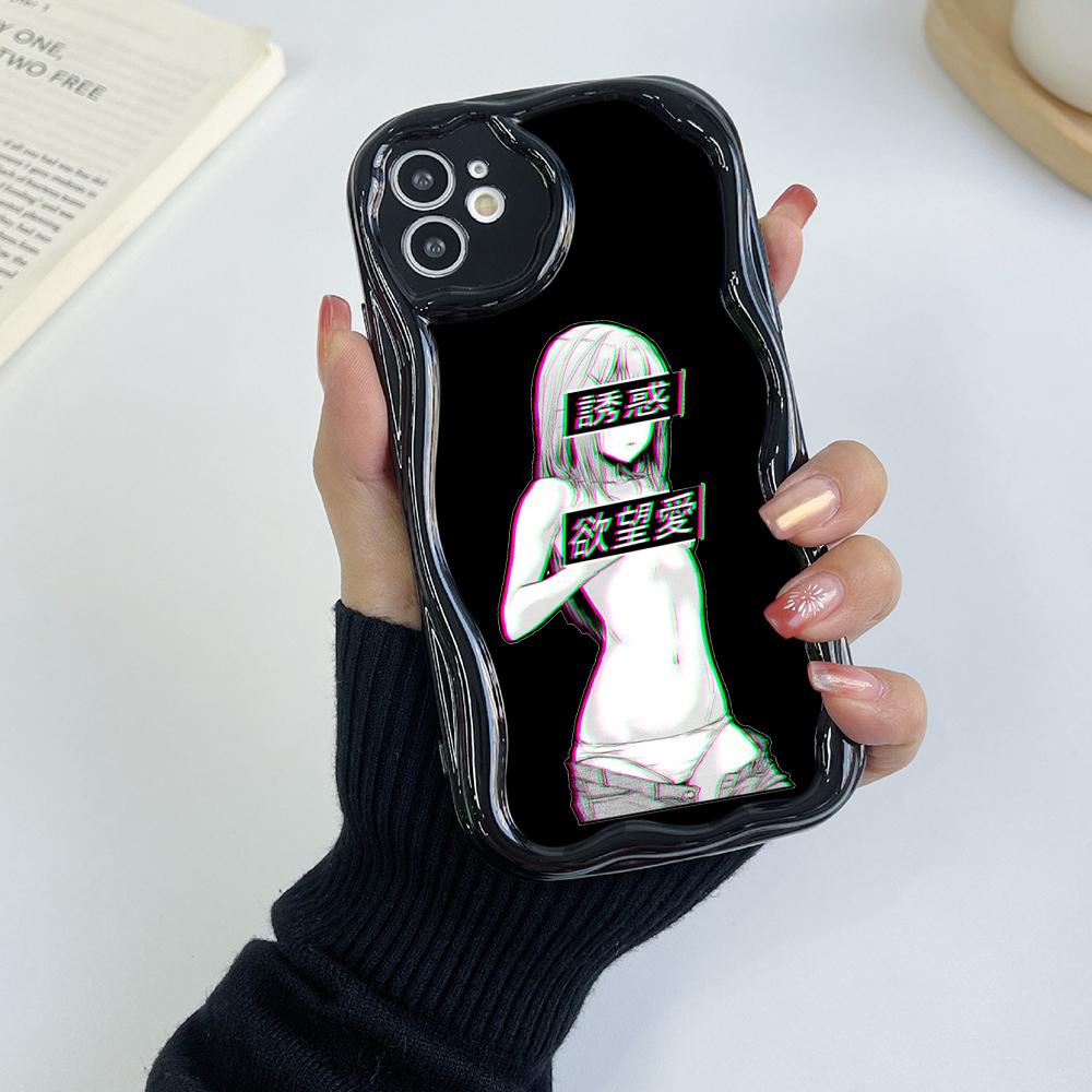 

Ae81 Hentai Harajuku Anime Girl art Захисні чохли для телефонів для Apple iPhone 16 15 14 13 Pro Max 11 12 mini XR 7 8 6 Plus XS Max SE Wave ТПУ задня кришка for iPhone 12 Pro