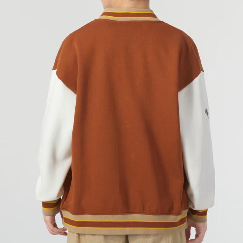 Puma Men's Classic Retro Color Block Baseball Jacket