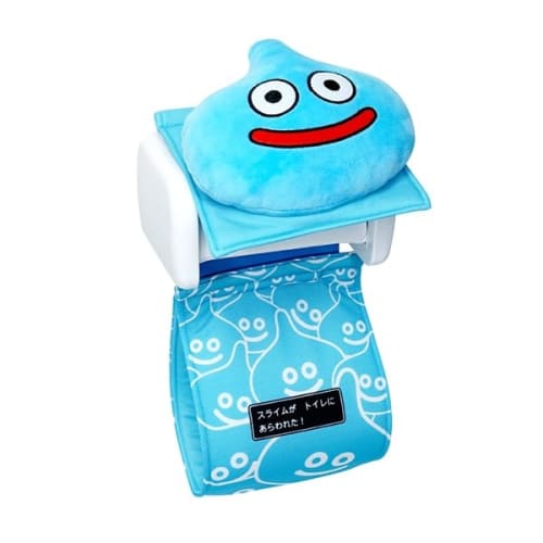 

Smile Slime Slime Plush Toilet Paper Cover