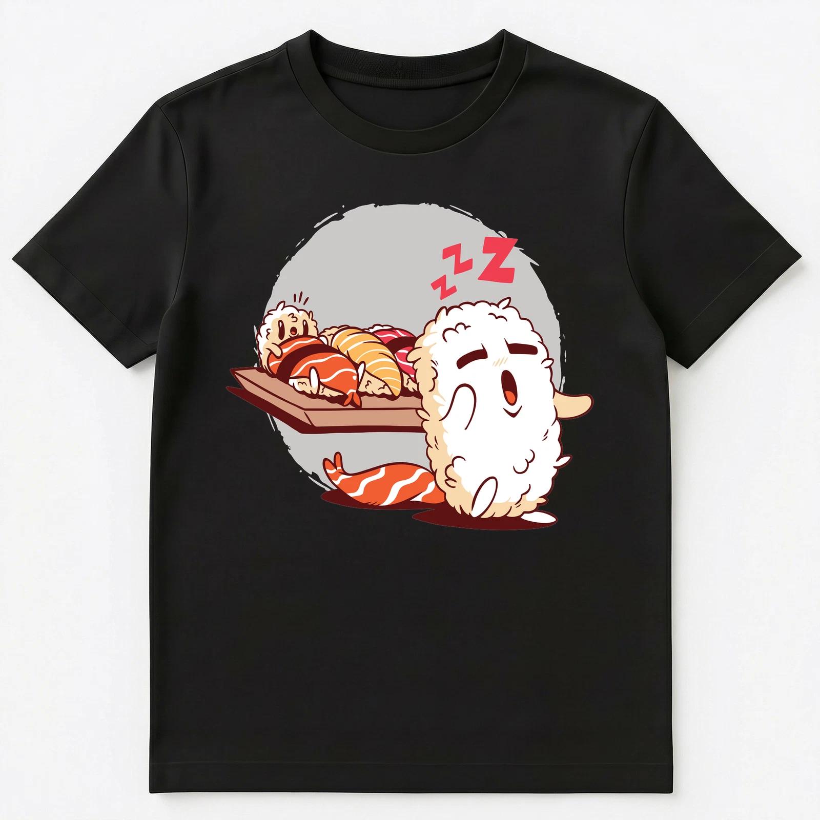 Funny Sushi Graphic Unisex T-Shirt 4XL