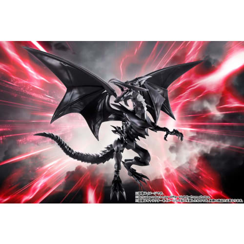 TAMASHII NATIONS S.H. MonsterArts Yu-Gi-Oh! Duel Monsters Red-Eyes Black Dragon, approximately 220mm, PVC & ABS painted action figure