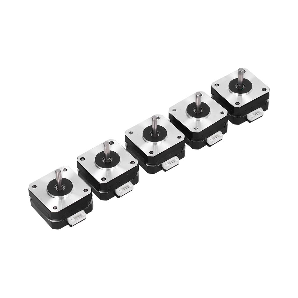 5Pcs Stepper Motor High Accuracy Stability Uniform Speed Lower Noise Three Dimensional Printer Motor