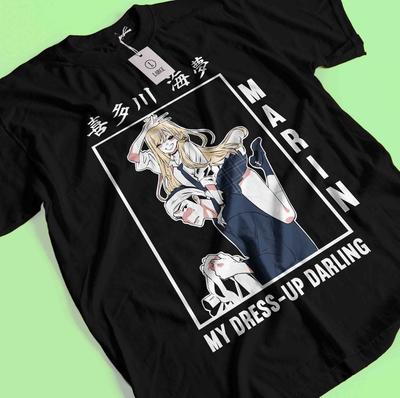 My Dress Up Darling Shirt Marin Kitagawa T-Shirt Anime-Liebhaber Geschenk T-Shirt Waifu