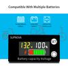 DC Battery Voltmeter DC 8V-100V Capacity Indicator Power Meter Lithium LiFePO4 Lead-acid Cell 12V 24V 48V for 6133A LCD Battery