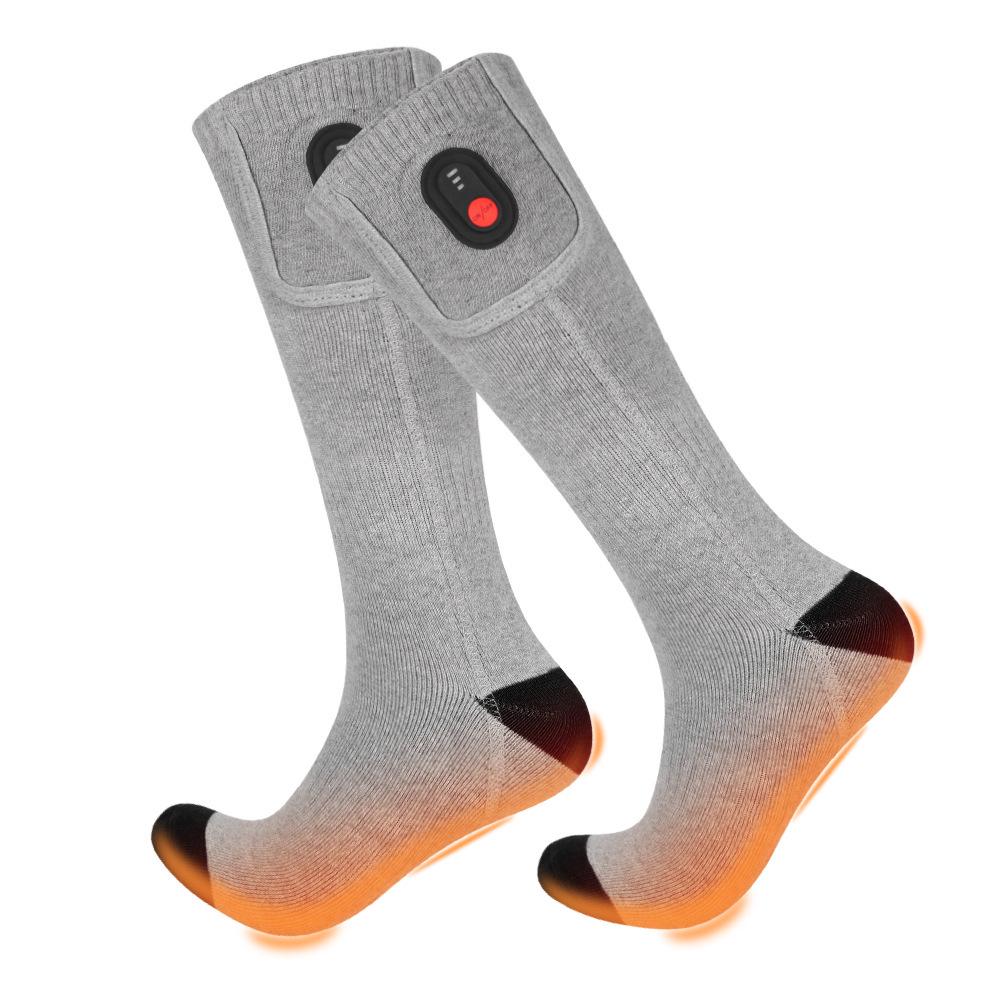 Cross-Border Electric Heating Socks for Outdoor Skiing and Foot Warming