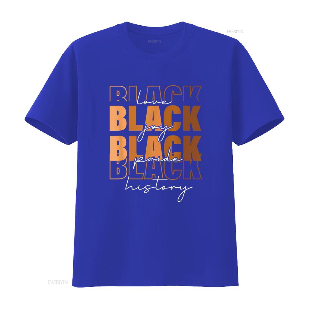 Black Women History Month Retro T Shirt vintage Washed homme Breathable Comfortable Stylish Stretched streetwear Slightly