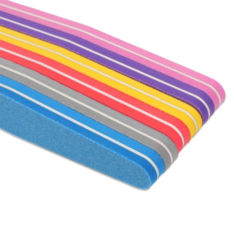 Nails Sandpaper Nail File Gifts Nail Tools Multi-color Mini Nail Buffer
