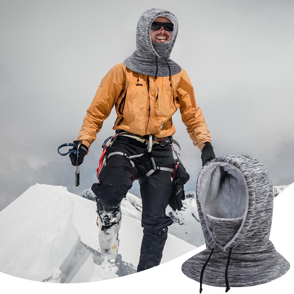 

Велосипедная флисовая маска для лица, флисовая теплая маска для лица, шарф для езды на велосипеде в холодную погоду, утепленный утеплитель для шеи, женский и мужской головной убор красный