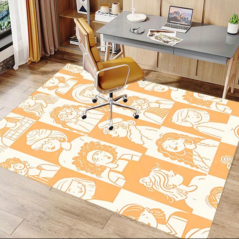 1PC Women Faces Extra Large Non Slip Floor carpet, Office, family, bedroom Large Area Rug Indoor Rugs, Vibrant Colors
