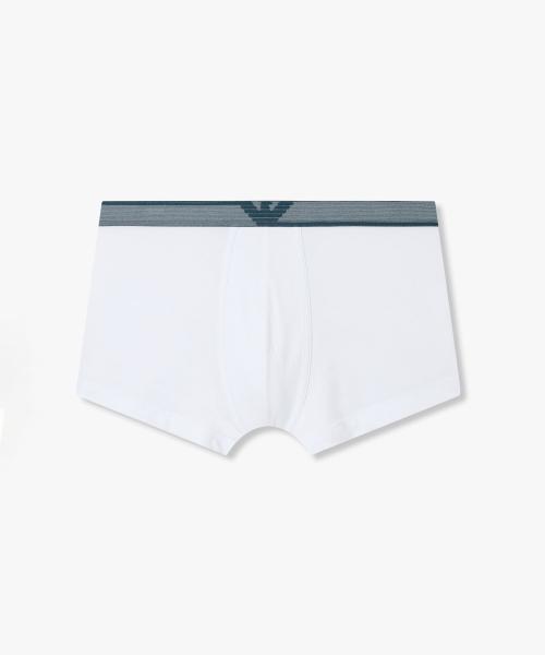 

[Emporio Armani Underwear] Men s Big Eagle Logo Banding Trunks 0816112043 [Shipped from Korea] 100% Authentic White - S