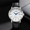 Citizen Eco Drive Light Powered Quartz Movement Cow Leather Strap Watch Unisex White Dial BM7461-18A