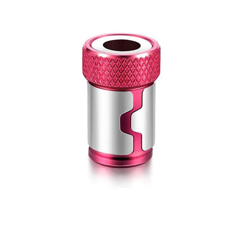 Universal 1/4 Inch Magnetic Screwdriver Bit Holder Ring Adapter for 6.35mm Shank Drill Bits Anti Corrosion Tool Accessories