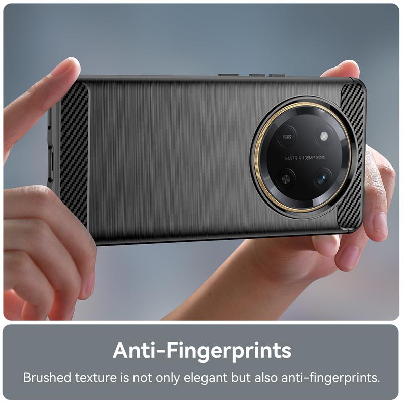 For Huawei Honor Magic 7 Lite Case Cover For Honor Magic 7 Lite Capas Shockproof Soft TPU Carbon Fiber Cover Honor Magic 7 Lite