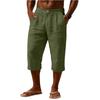 Pantaloni a gamba dritta cropped sportivi e casual da uomo