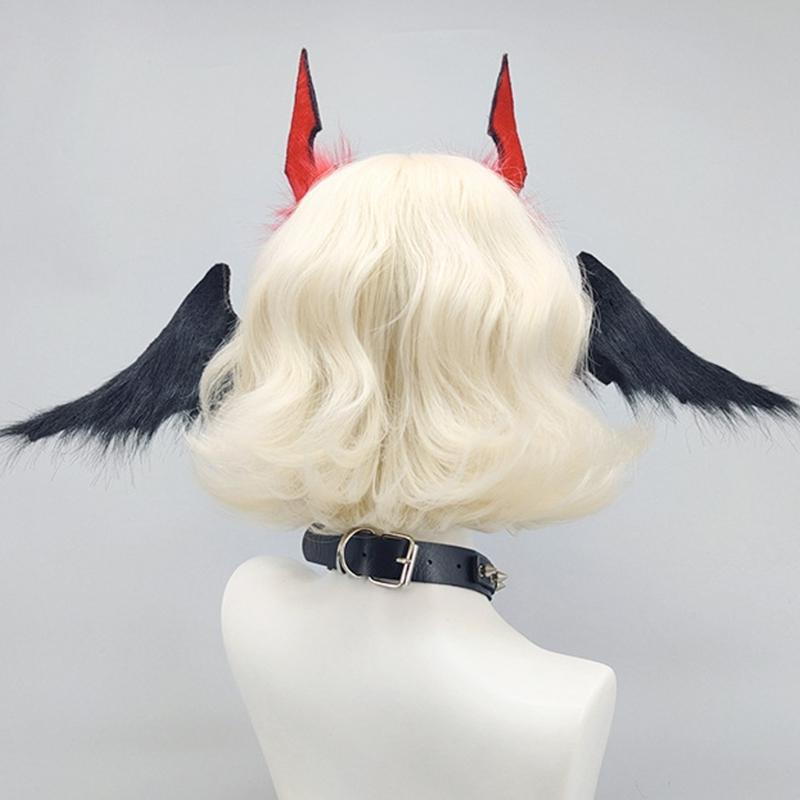 Bat Headbands Cosplay Devil Wing Hairbands Dark Headwear Makeup Washing Face Hairbands Birthday Party