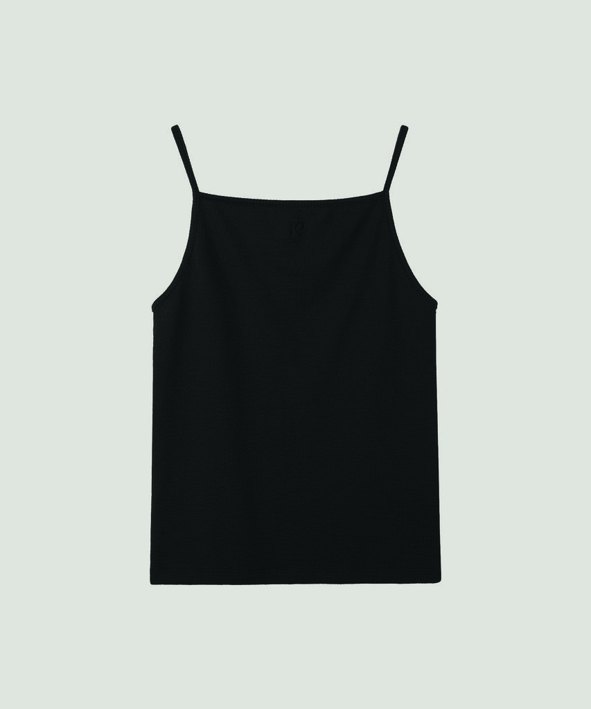 Poeteuseoul Square Sleeveless_Black