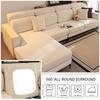 Jacquard Seat Cushion Cover Stretch Sofa Cushion Furniture Protector For Sofa Seat Sofa Slipcover Sofa Cover With Elastic Bottom