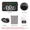 3.5 A900 HUD Head-Up Display Car-Styling Overspeed Warning Windshield Projector Alarm System Universal Auto