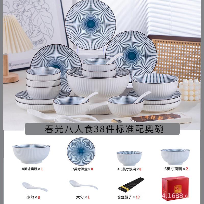 Jingdezhen  Spring Light  Bone China Dinnerware Set