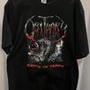 Vtg Stil Nachruf Todesursache Kurzarm Schwarz Farbe Klassisches T-Shirt VK04400 Unisex T-Shirt