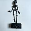 with Suction Base Dancing Skeleton Aquarium Bubbler Wiggling Skeleton Ornament  Aquatic Landscaping