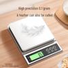 JINGRUIXIANG Stainless Steel Digital Kitchen Scale 3kg/0.1g