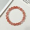 Kristall Perlen Armbänder für Damen 8mm 10mm Runde Perlen Naturstein Chalcedon Armreif Halbedelstein Schmuck Geschenke