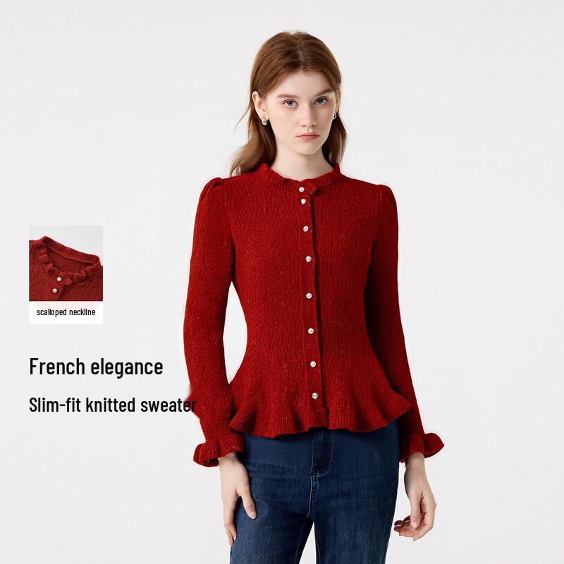 FivePlus Women s Slim Fit Knit Cardigan Sweater F