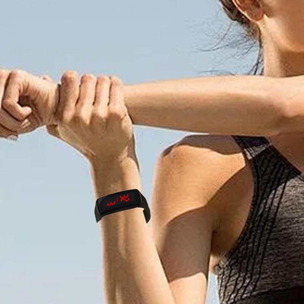 Sports Watch Waterproof Daily Fitness Smart Watch Indoor Outdoor Activity Tracker for Athletes Fitness Enthusiasts