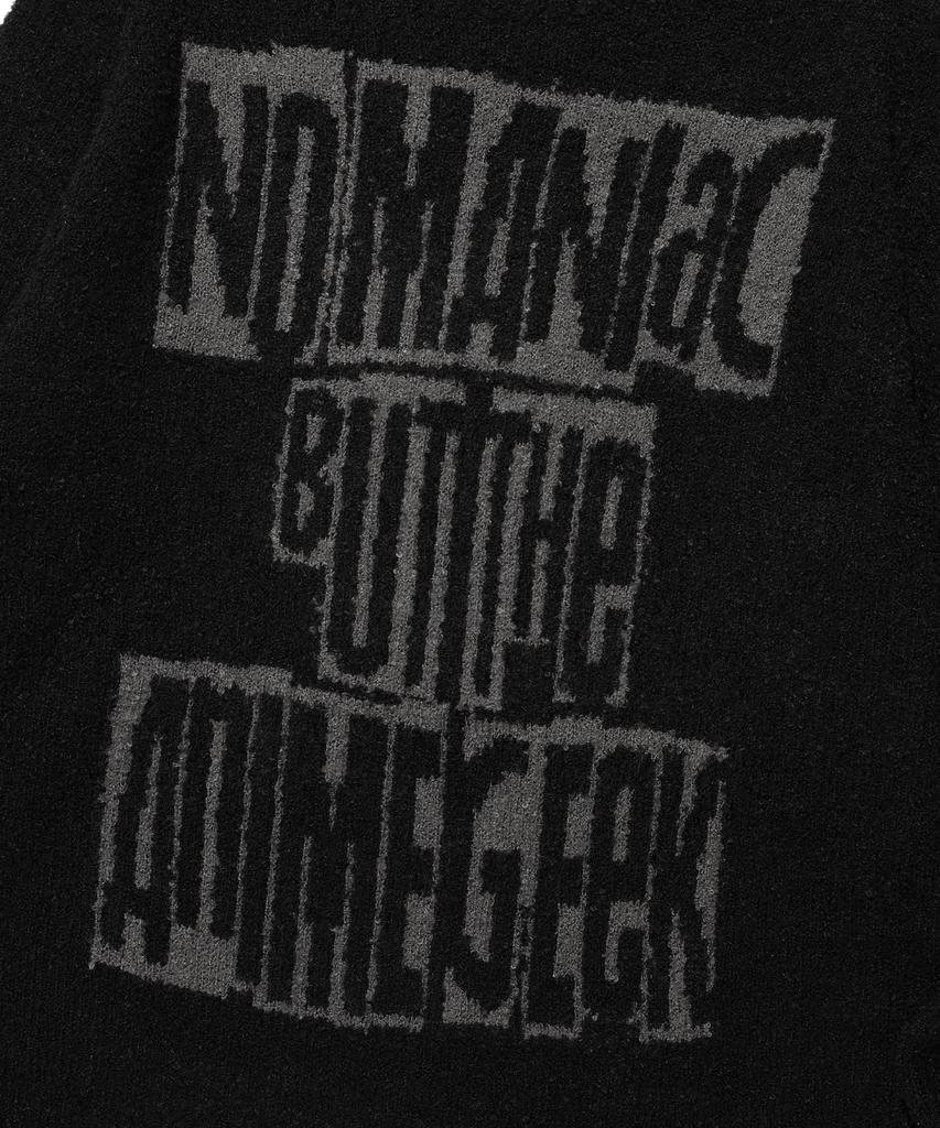 NICEGHOSTCLUB Anime L/S Knit Tee_Black(Ng2Efuk608A)
