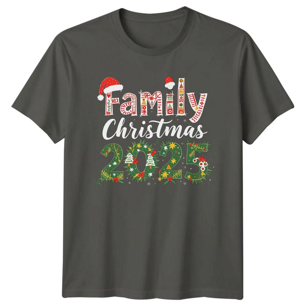 Family Christmas 2025 Holidays Christmas Unisex Unisex Graphic TShirt S