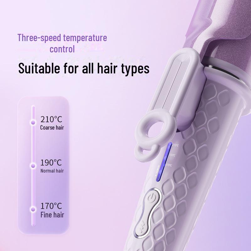 40mm Large Curling Iron with Negative Ion for Long-Lasting Waves