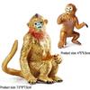Realistic Animal Heart Model Toy: Lemur, Raccoon, Orangutan, Baboon