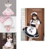 Cute And Classic Maid Costume Set For Cosplay Perfect For Anime And Games