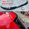 For VW Golf MK7/MK7.5 GTI GTD R R-Line 2012-2020 Maxton Style Car Rear Spoiler Cap Rear Trunk Roof Spoiler Wing Bodykit Tuning